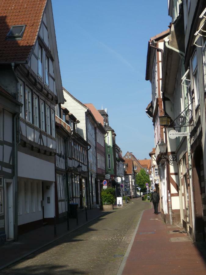 Ferienwohnung Janus Altstadt-Hameln Haus 2 Inklusive Parkplatz - Mit Und Ohne Terrasse Oder Loggia Hamelin Exterior foto
